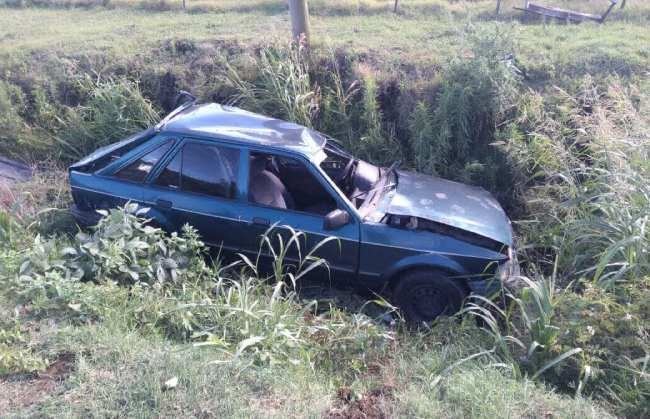 Camionero quedó atrapado en la cabina tras un choque múltiple (Info Más)