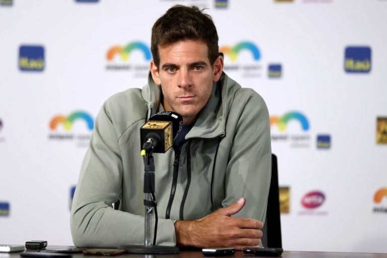 Juan Martín del Potro va por su segundo Masters 1000 en Miami. Matthew Stockman/Getty Images/AFP