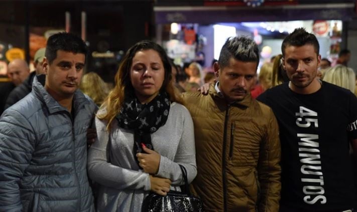 Ulises Jaitt marchó para pedir justicia por Natacha (Foto: Infobae)