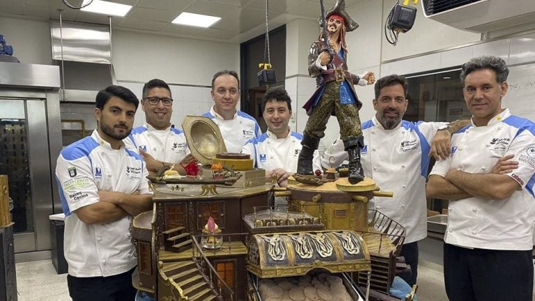 El equipo argentino en la Copa del Mundo de Helado Artesanal.