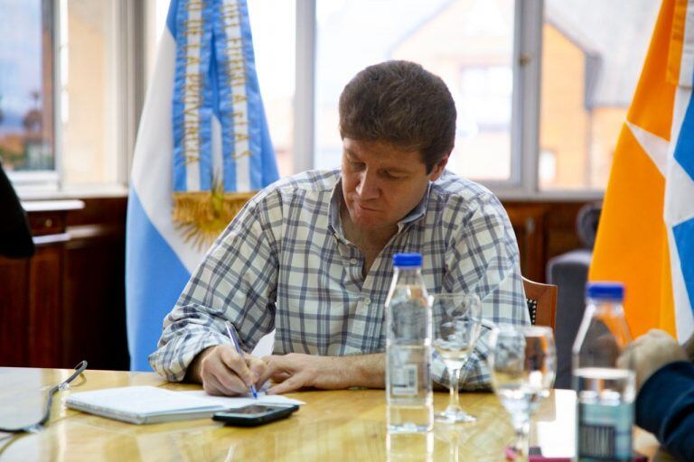 Gustavo Melella, gobernador de Tierra del Fuego.