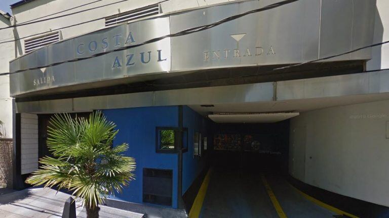 El hotel alojamiento de Vicente López donde fue hallada la joven Ludmila, de 16 años.