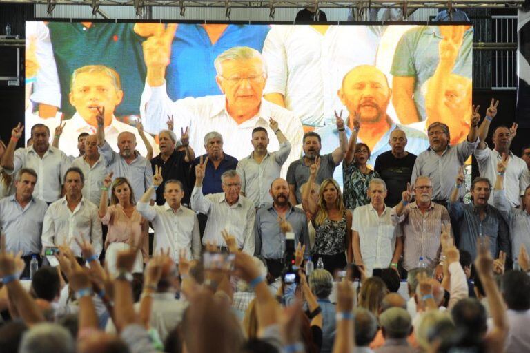 Congreso del PJ en Caballito. (Federico López Claro)