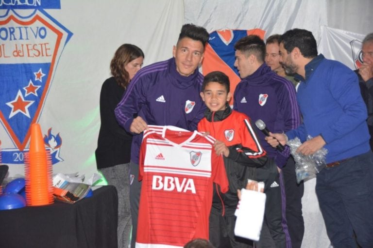 La Fundación River le donó a la Asociación Deportivo Azul Del Este.