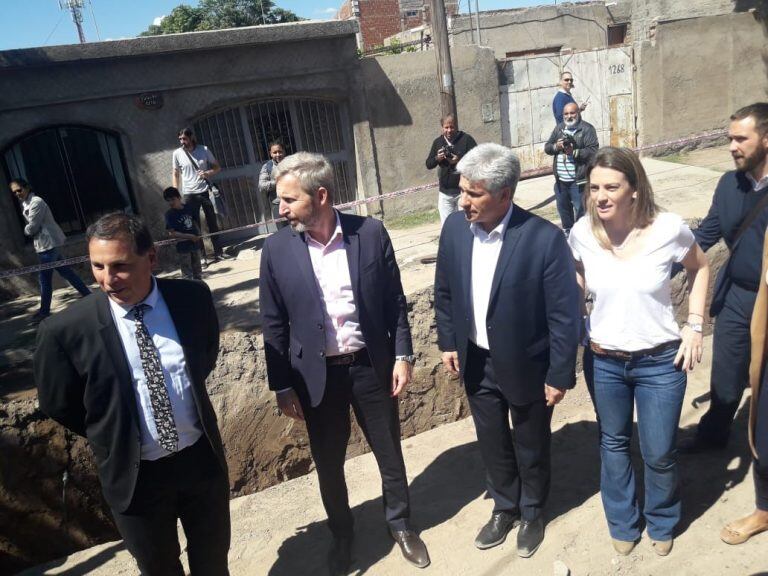 Rogelio Frigerio en San Luis. Foto: Gentileza Ayelen Britos.