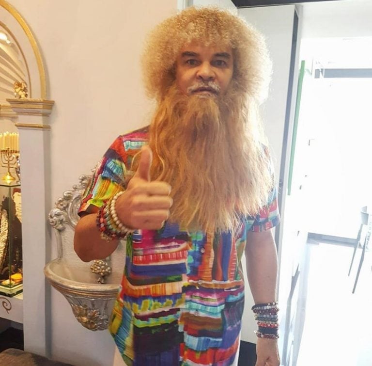 Carlos "El Pibe" Valderrama (Foto: Instagram)