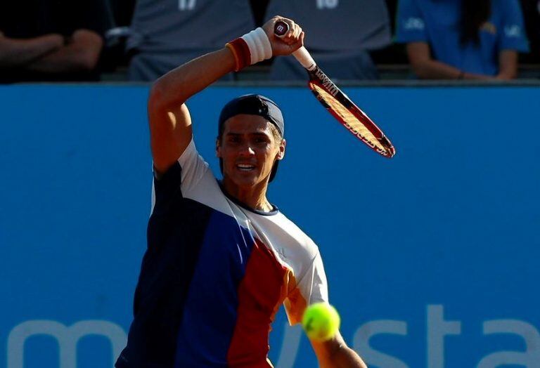 Federico Coria en el Challenger de Santiago de Chile.