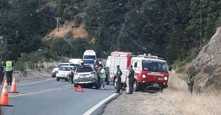 Como consecuencia, se produjeron fuertes demoras en la ruta 40 (web).