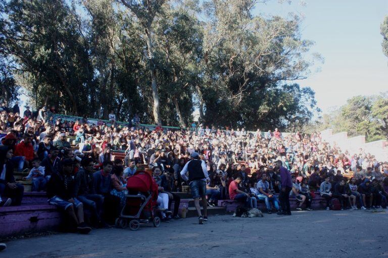 Anfiteatro del Parque Miguel Lillo en el 137° Aniversario de Necochea.