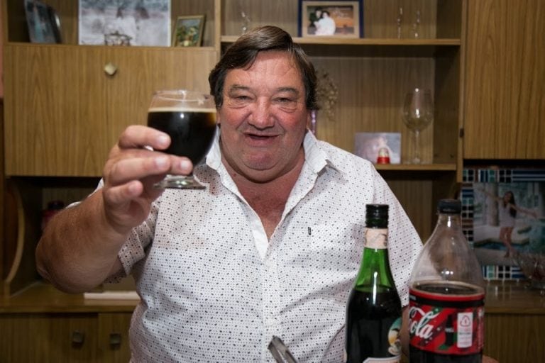 Lala Gigena inventor del Fernet con Coca