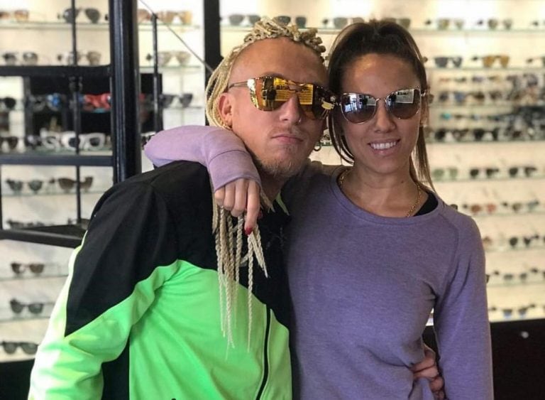 El Polaco y Barby Silenzi (Foto: Instagram)