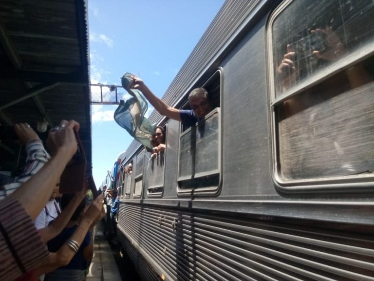 El Tren Solidario arribó a Tres Arroyos