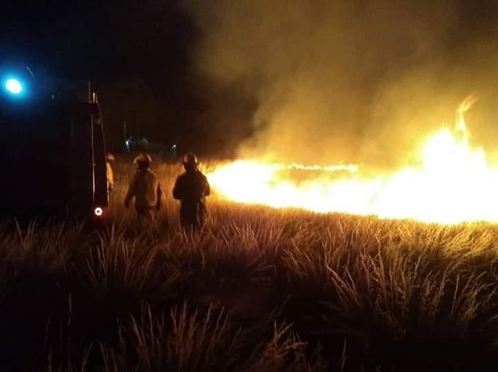 Incendio en Calderón