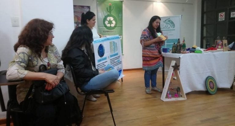 Uno de los objetivos de la Eco Tienda es "generar un espacio en donde emprendedores puedan disponer de un punto de venta de sus productos, generar alianzas, tener un mayor alcance, hacerlos visibles".