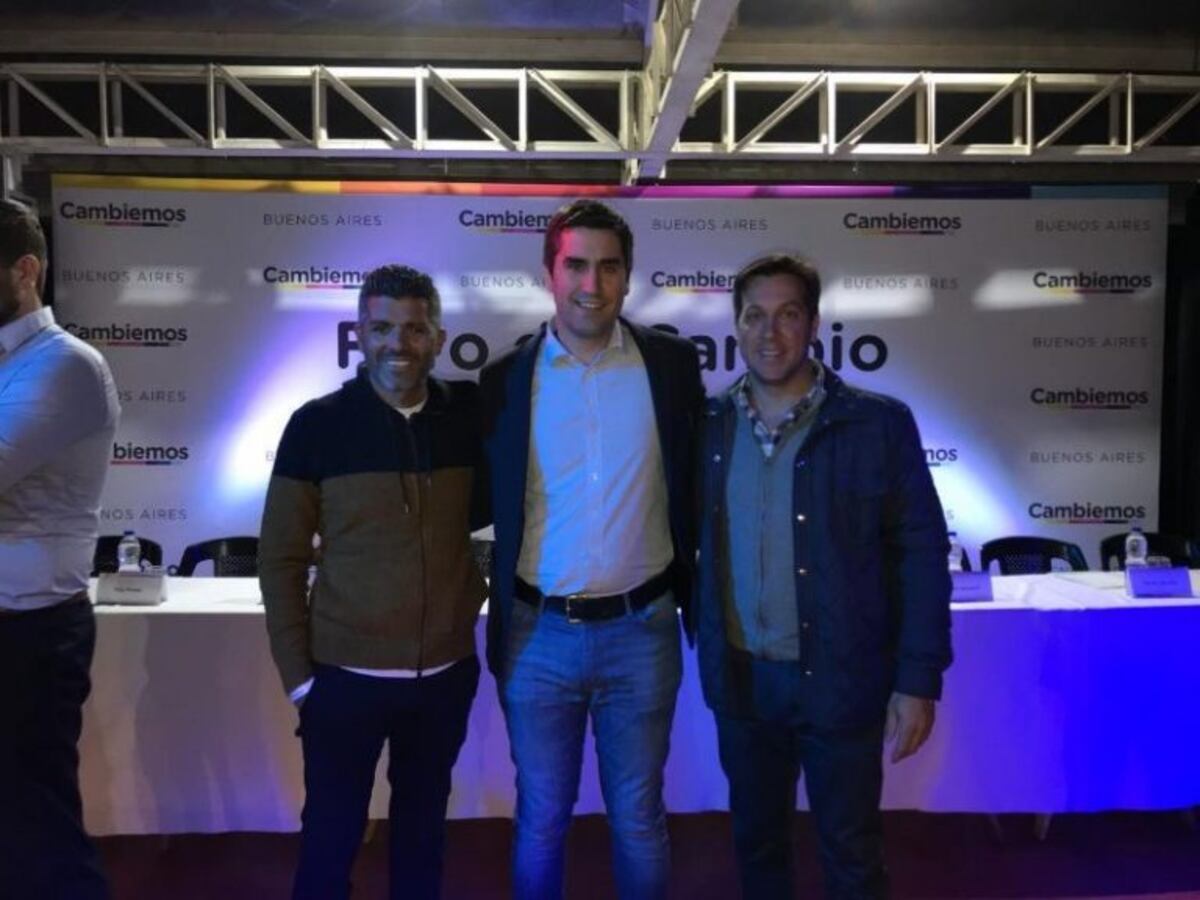 Rojas junto a Dominguez Yelpo en el Foro Cambiemos 2019