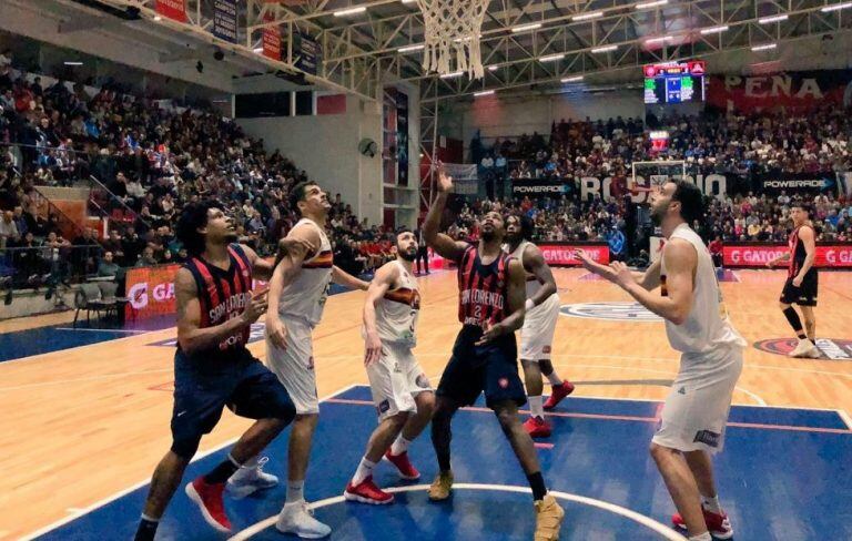 San Lorenzo quedó 3-2 arriba en la serie final. (Foto: Prensa Liga Nacional)