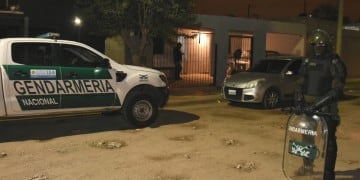 Allanamiento de Gendarmeria Nacional en Arroyito