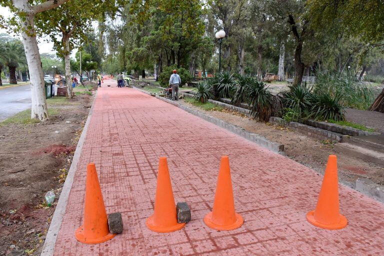 Las obras de la Municipalidad en el futuro Distrito de la Familia.