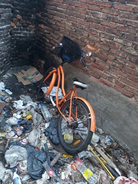 Delincuente obsesionado con las bicicletas públicas