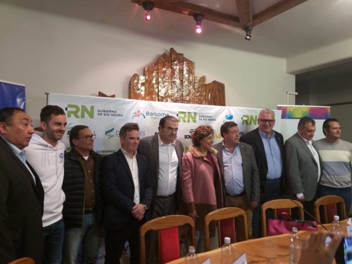 Fue presentada la tercera fecha del Circuito Mundial de Snow Voley en Bariloche