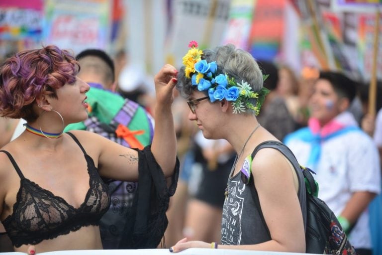 La marcha del Orgullo DIsidente en Córdoba.