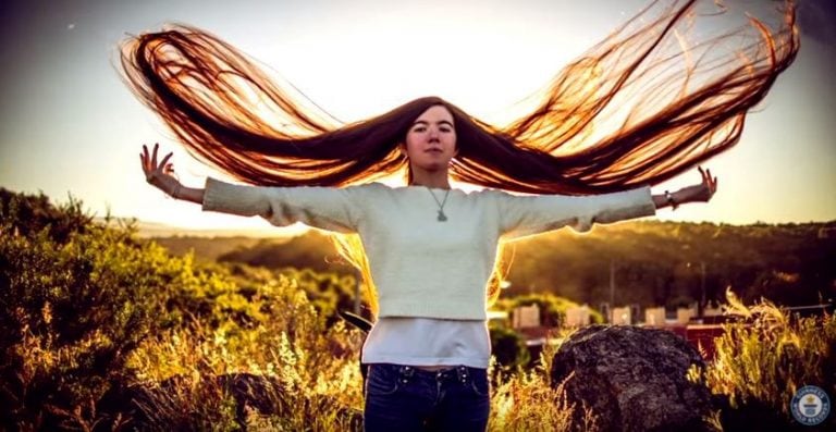 Abril Lorenzatti advirtió que no volverá a cortarse su cabello.