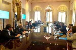 DYN03, BUENOS AIRES, 17/01/2017, EL PRESIDENTE MAURICIO MACRI ENCABEZA LA REUNION DE GABINETE. FOTO:DYN/PRESIDENCIA.