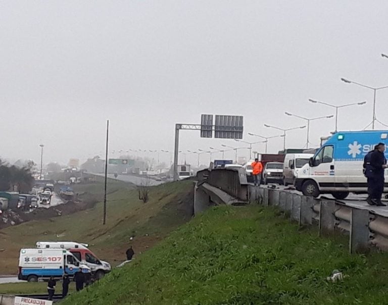 Accidente fatal en Circunvalación