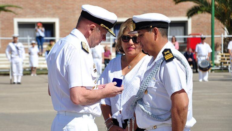 Suboficiales y familares
(Foto: Gaceta Marinera)