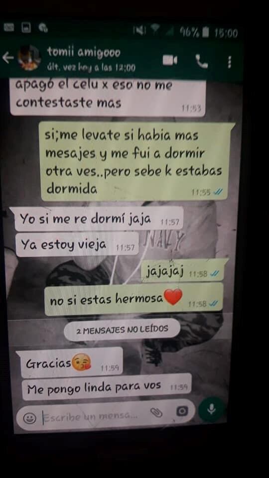 La docente fue desplazada por mantener un chat subido de tono con un alumno. (Captura de pantalla 10)