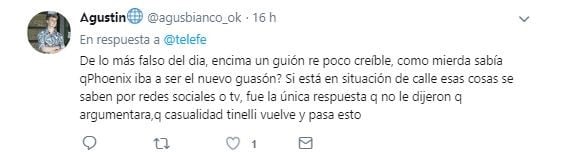 Los usuarios encontraron algunas incongruencias en el relato de Fito Frati y las publicaron en las redes sociales