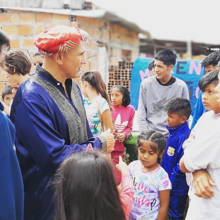 Los Reyes Magos visitaron merenderos de Salta (Facebook Secretaría de Deportes de Salta)