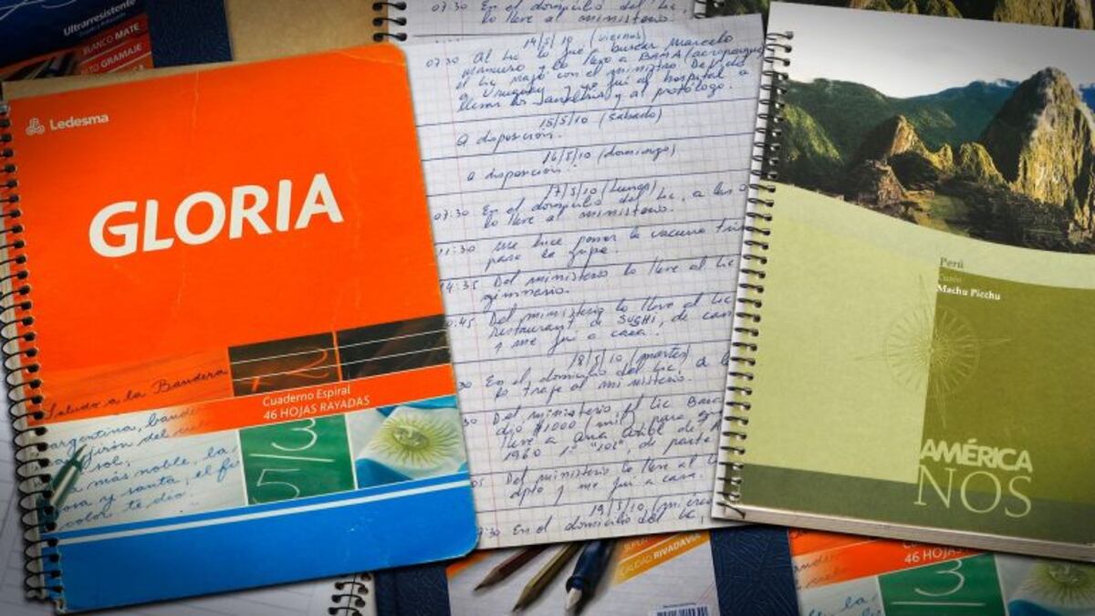 Qué dicen los dos cuadernos de Oscar Centeno que faltan en la justicia