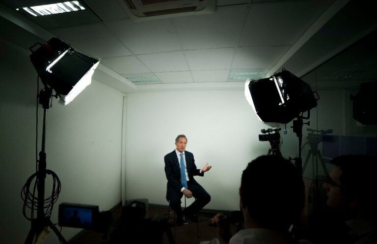 Entrevista a Daniel Scioli (Foto: Federico Lopez Claro)