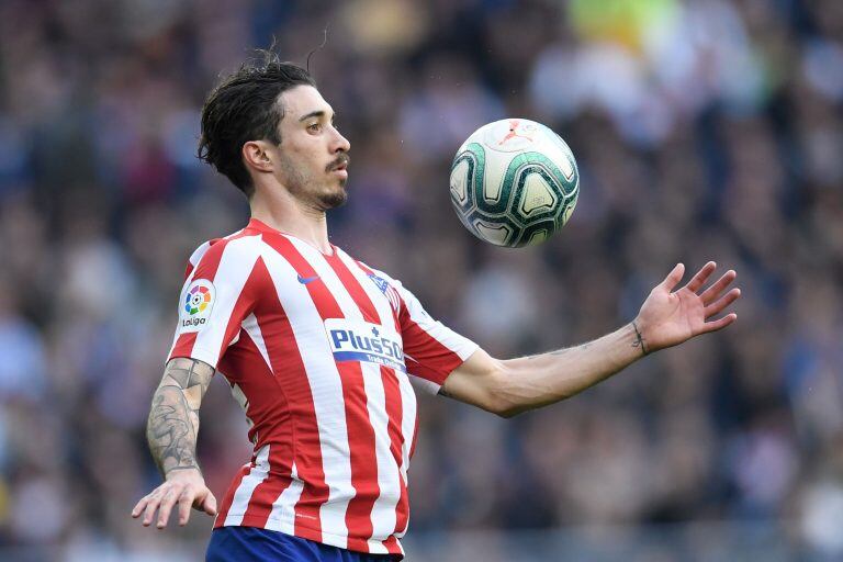 El defensa el croata Sime Vrsaljko, durante un partido del Atlético de Madrid. Foto: OSCAR DEL POZO / AFP.