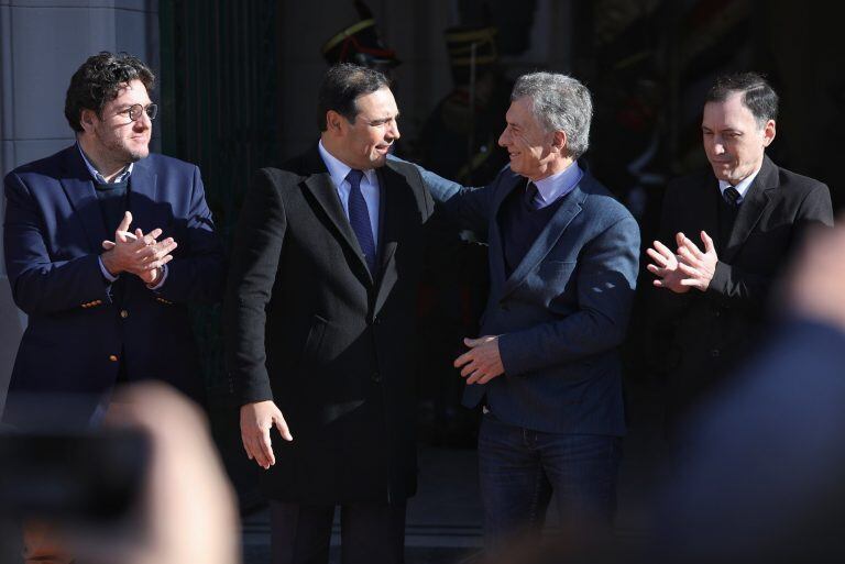 Macri y Valdés en el Colegio Nacinal