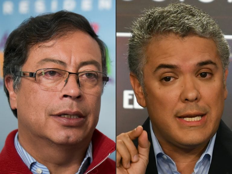 Petro y Duque se enfrentarán en las urnas el 17 de junio