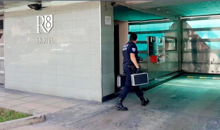 El hotel alojamiento donde apareció la mujer asesinada (Web)