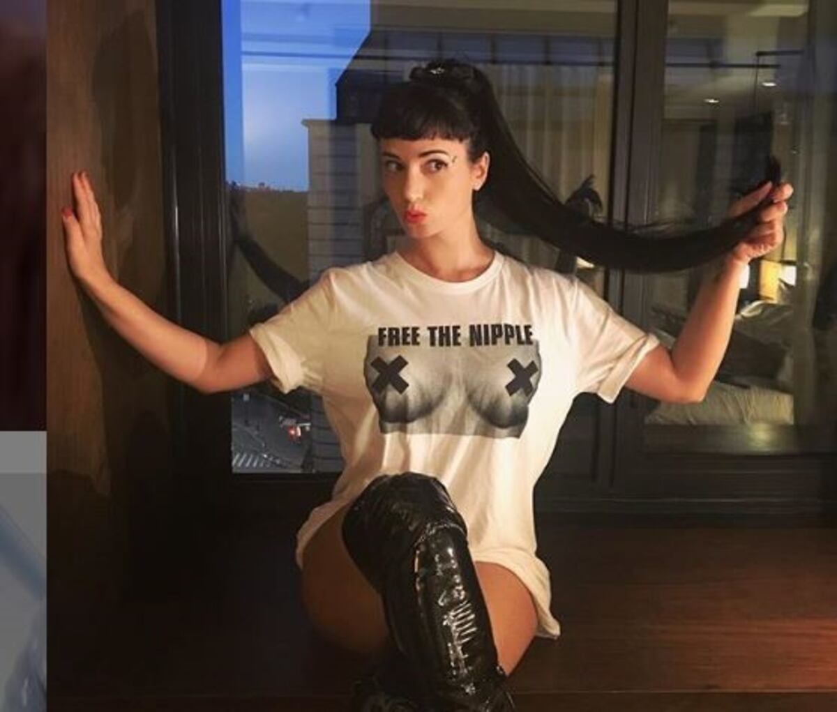 Griselda Siciliani se desnudó en Instagram