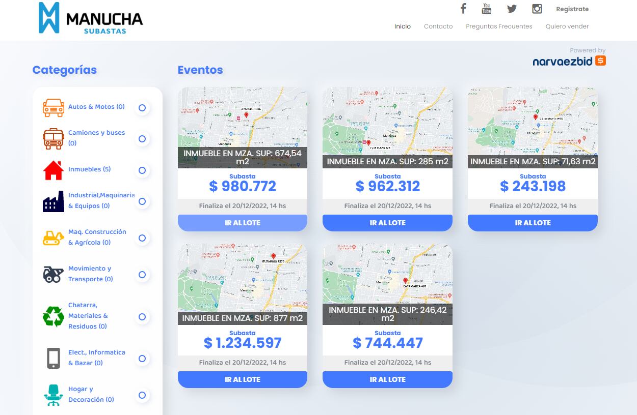 Manucha Subastas ofrece cinco lotes que pertenecen a la DGE