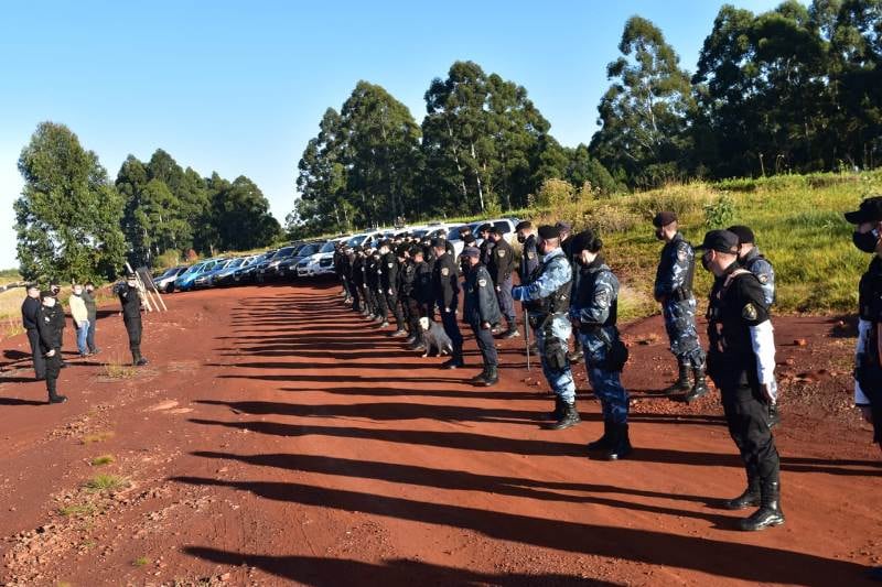 Operativos de seguridad en Campo Grande