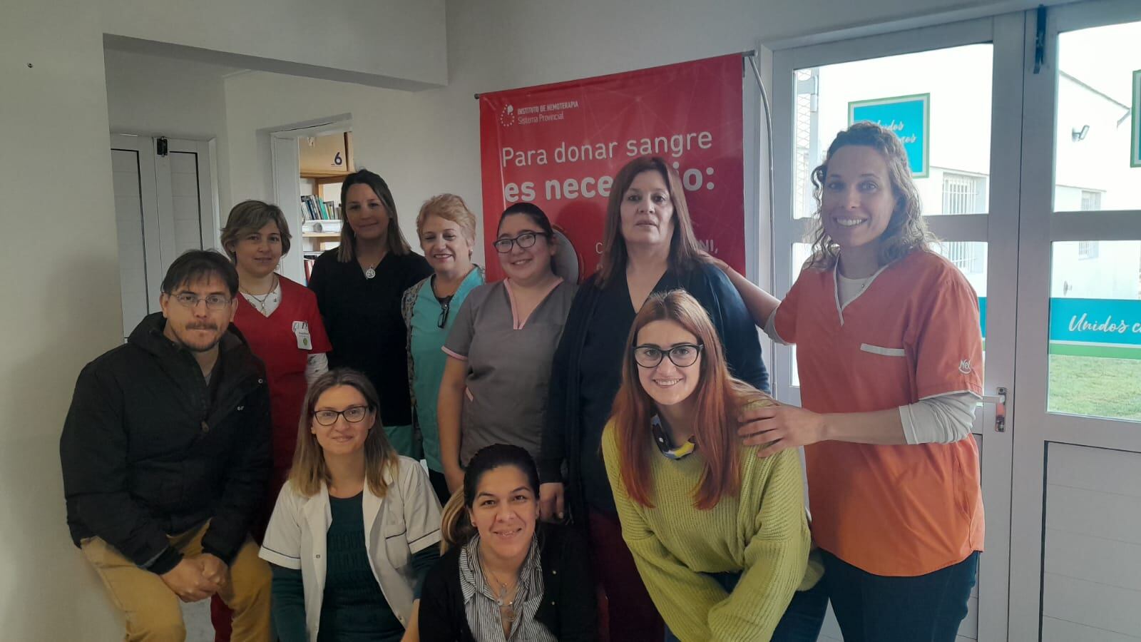 Agradecimiento del Centro de Salud de Tres Arroyos en el Día Mundial del Donante de Sangre