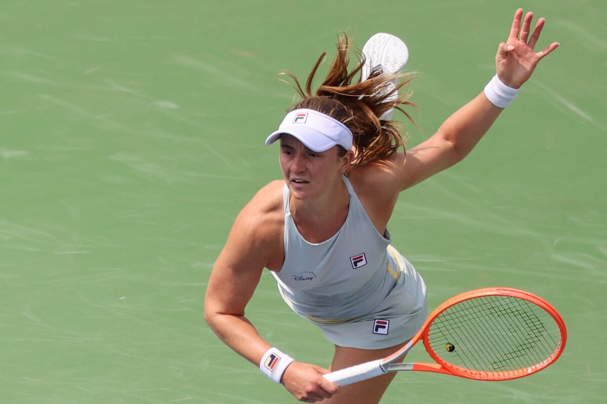 Nadia Podoroska no pudo contra Camila Giorgi en la segunda ronda de Montreal