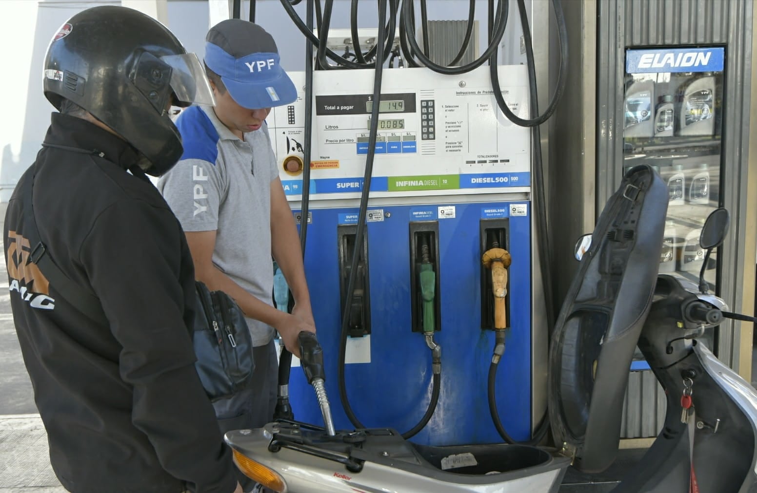 YPF aumentó los precios de los combustibles en Mendoza