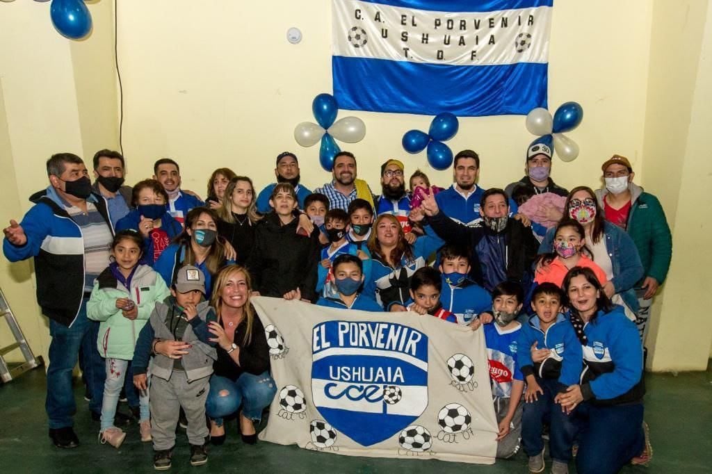 El Porvenir, que tiene cerca de un centenar de integrantes, podrá proyectar la creación de su cancha, luego de muchos años.