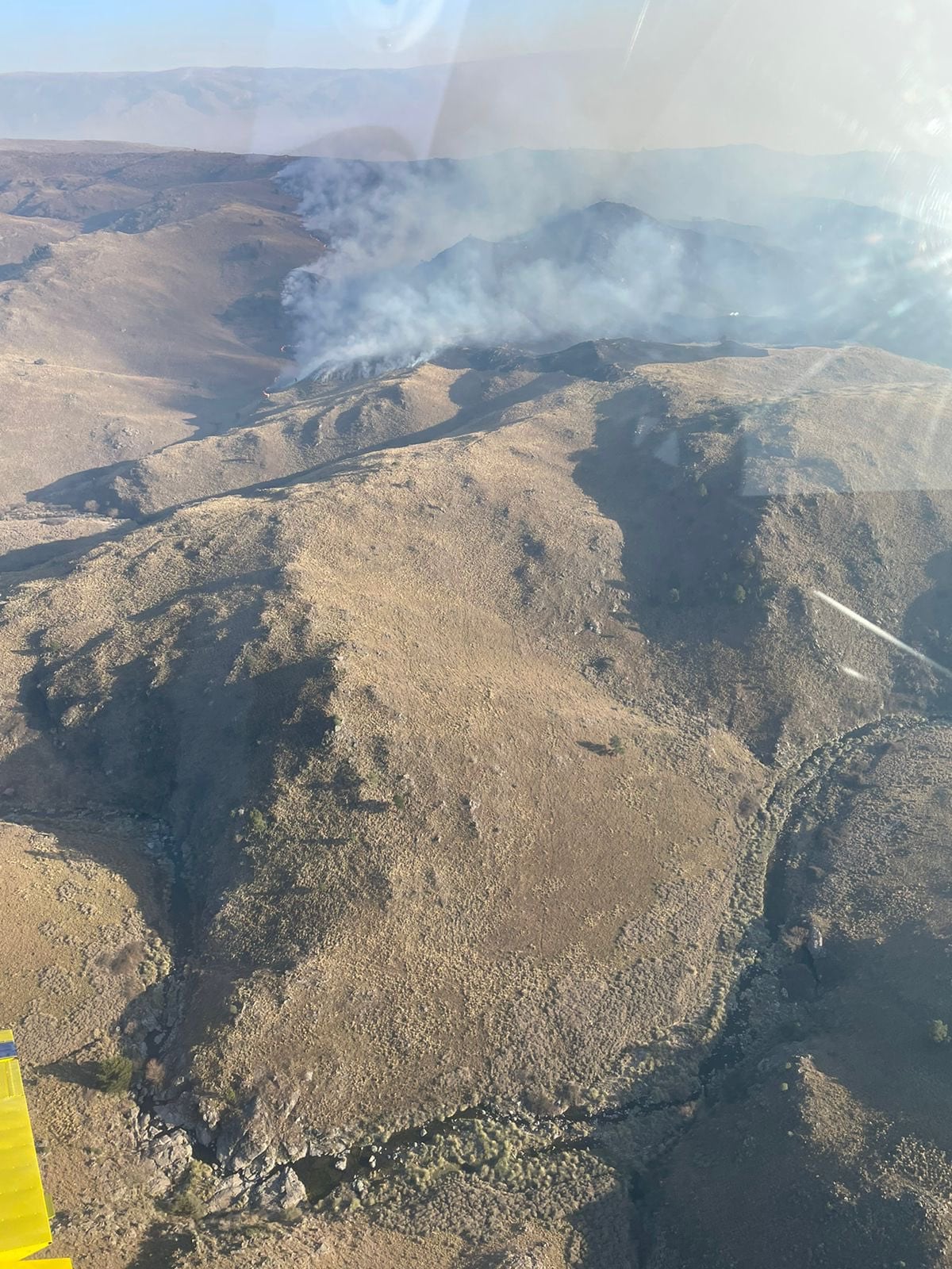 Incendio en Potrero de Garay