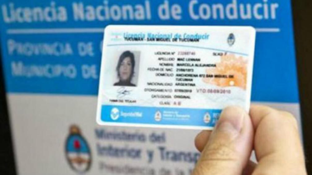 La licencia de conducir Nacional no tendrá extensión de vencimiento. 