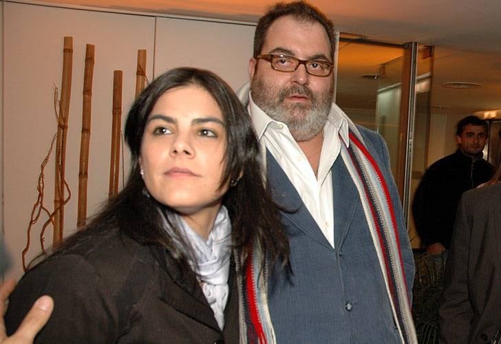 Jorge Lanata y Sara Stewart.