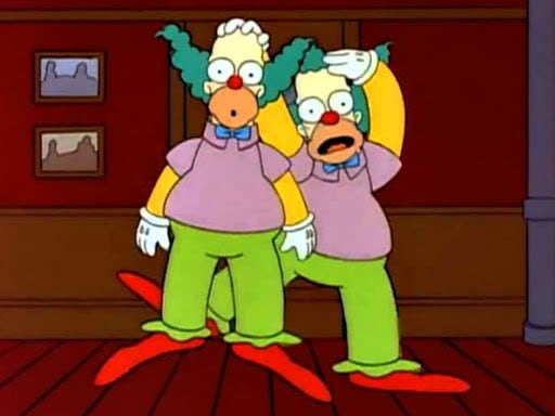 Homero y Krusty (Web)