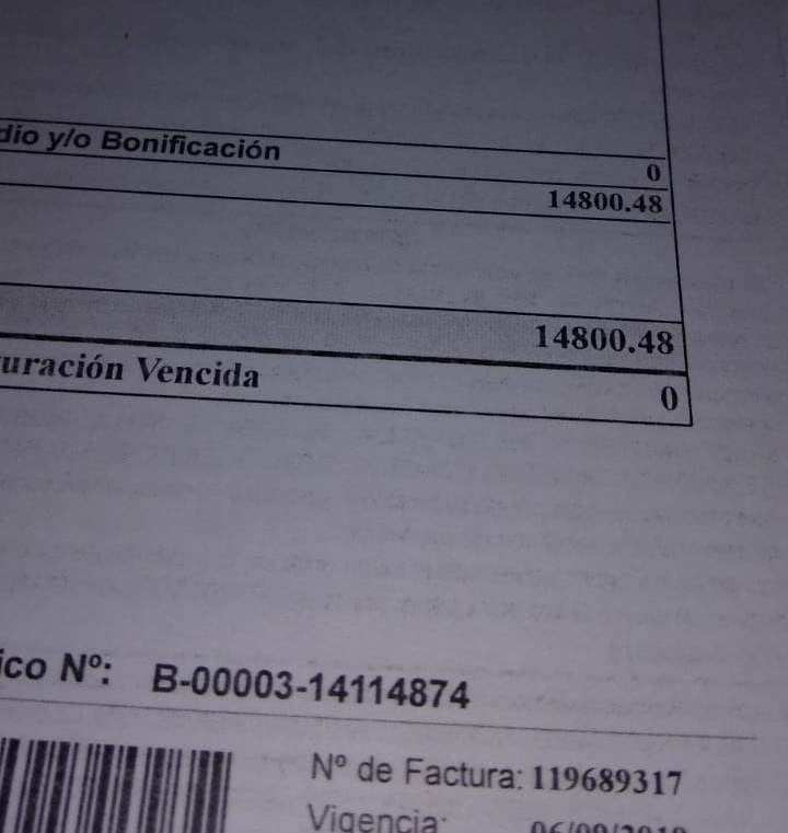 Las boletas de los vecinos de un distrito de San Juan.